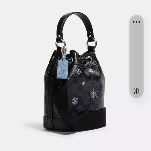 Coach Dempsey Drawstring Bucket bag - Picture 1 of 4